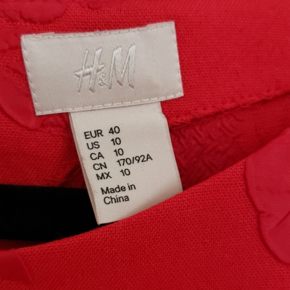 H&M red dress - Picture 2 of 6